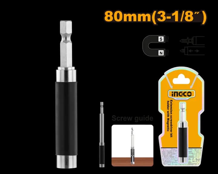Extension screwdriver bit holder with Magnetic