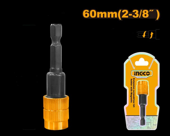 Screwdriver bit holder with release