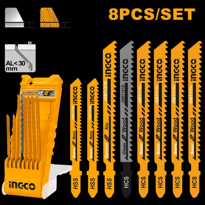 8 Pcs jig saw blades set