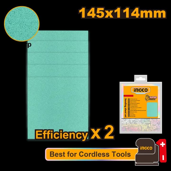 Sanding sheet set