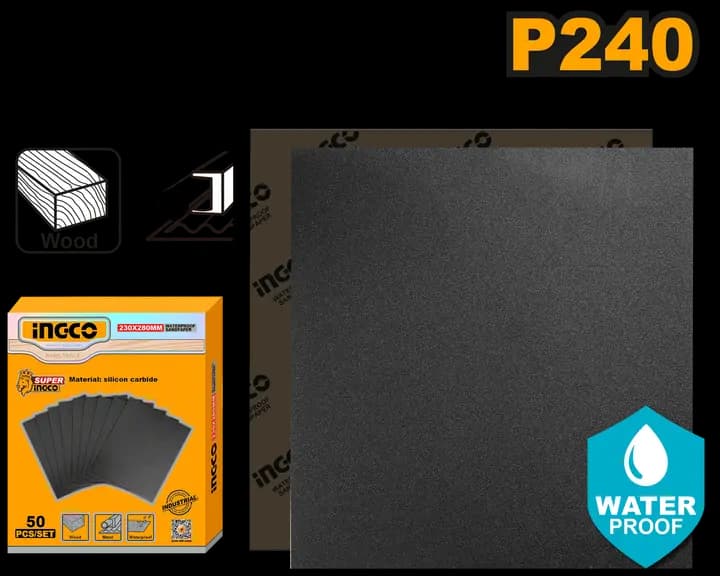 Waterproof Sandpaper