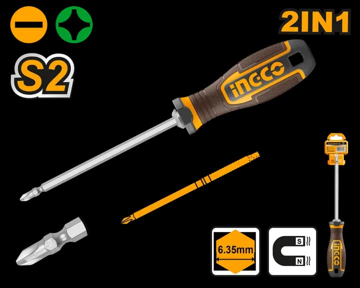 2 In 1 screwdriver set