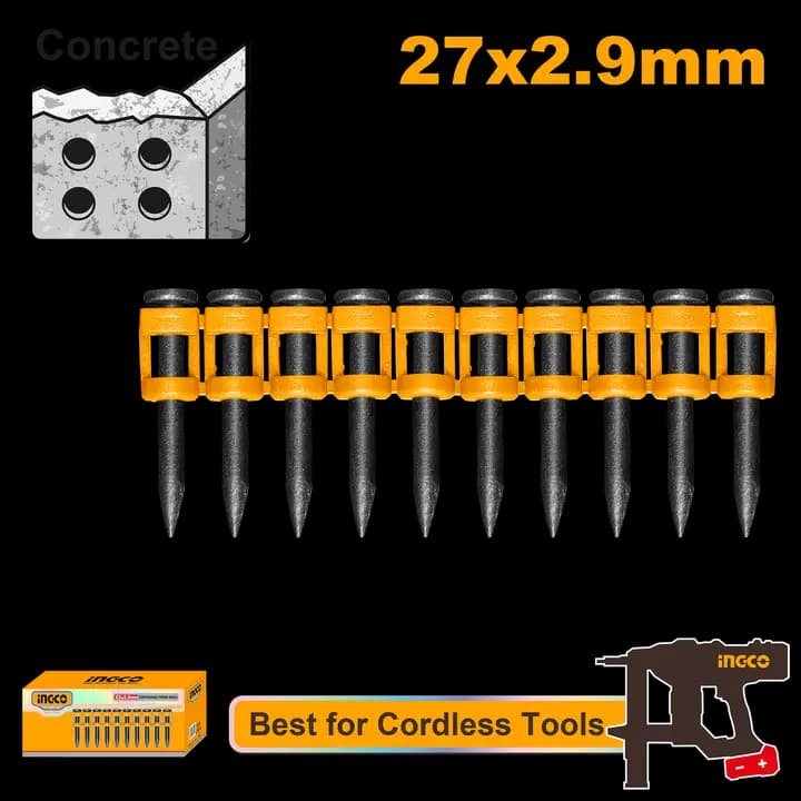 Continuous firing nails