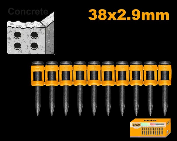 Continuous firing nails