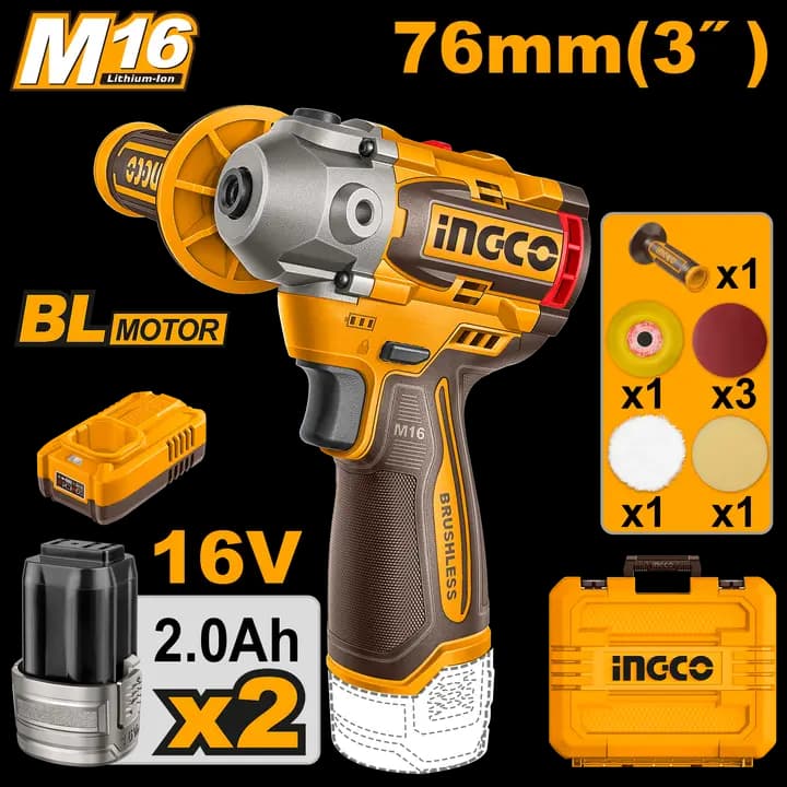 Cordless polisher