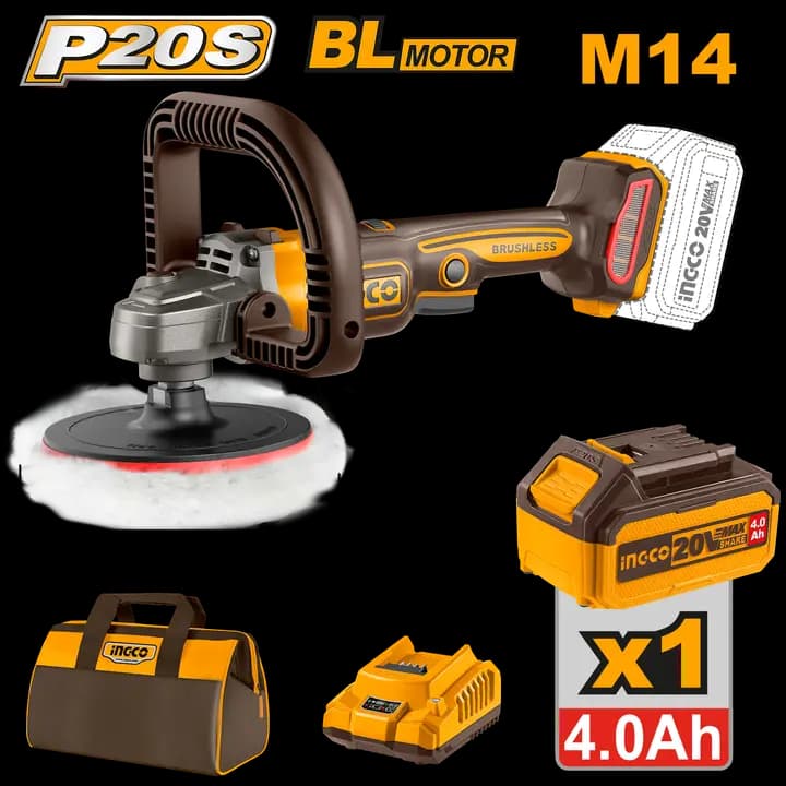 Cordless polisher