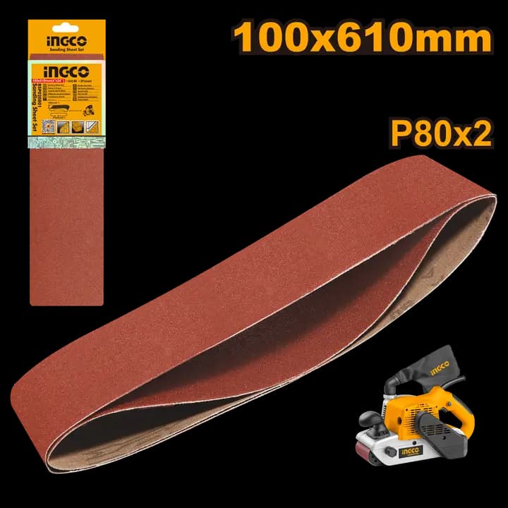 Sanding sheet set