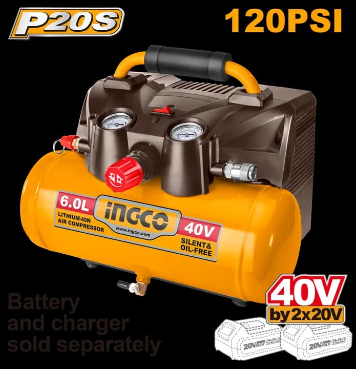 Cordless air compressor