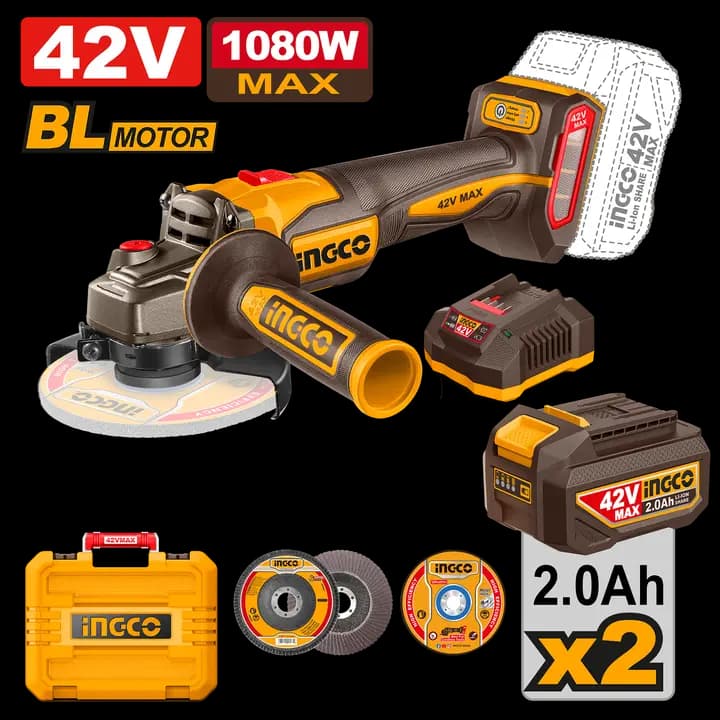 Cordless angle grinder