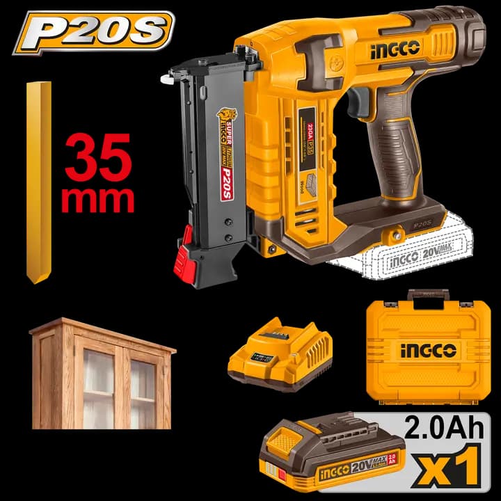 Cordless pin nailer