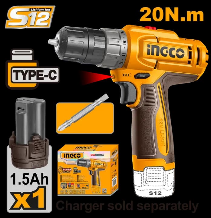 Cordless drill