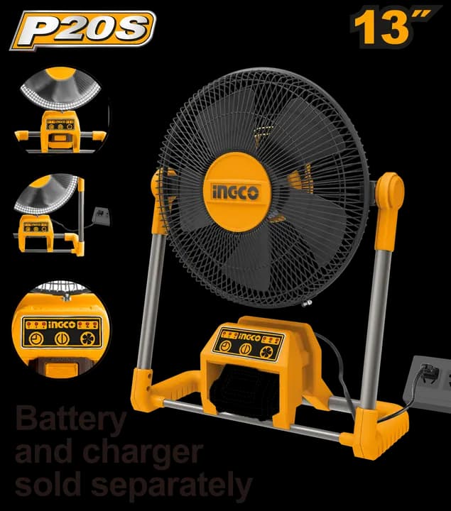 Cordless fan