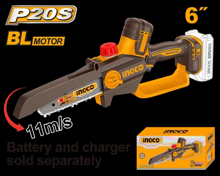 Cordless pruner saw