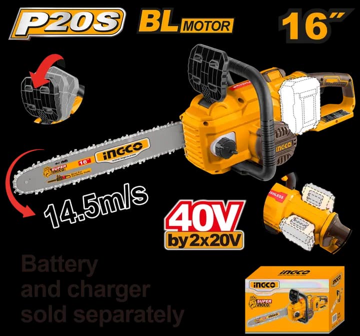 Cordless chain saw