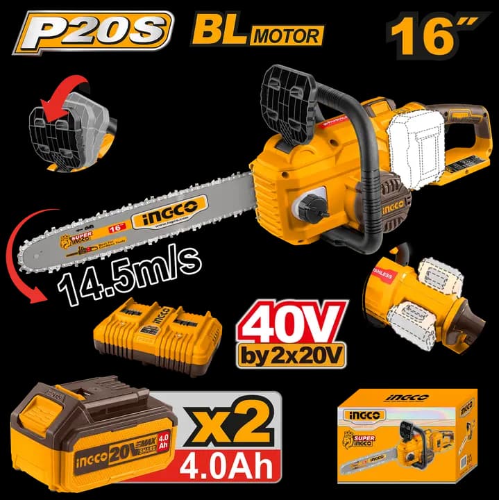 Cordless chain saw