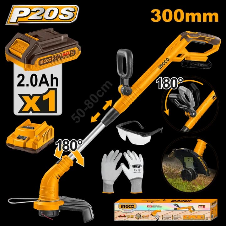 Cordless grass trimmer
