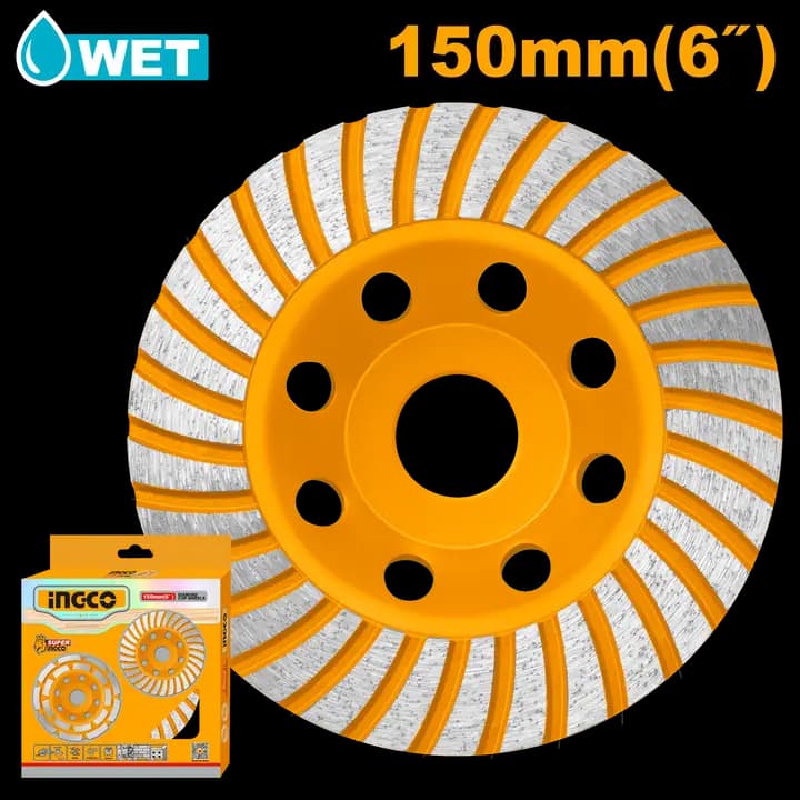 Diamond cup wheels