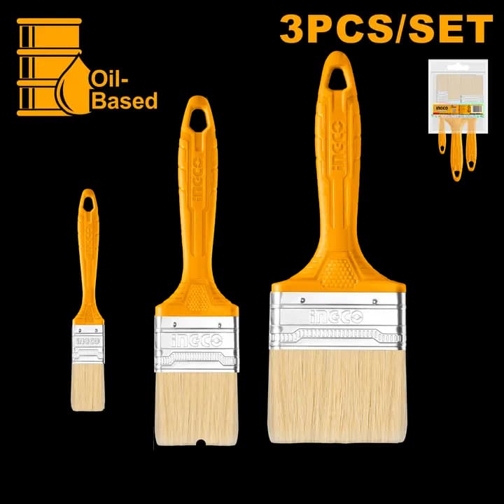 3 Pcs paint brush set