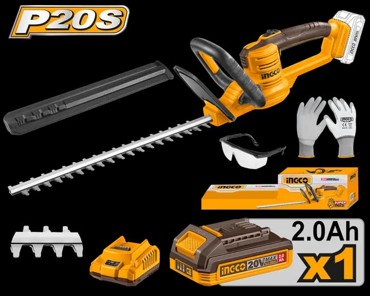 Cordless hedge trimmer