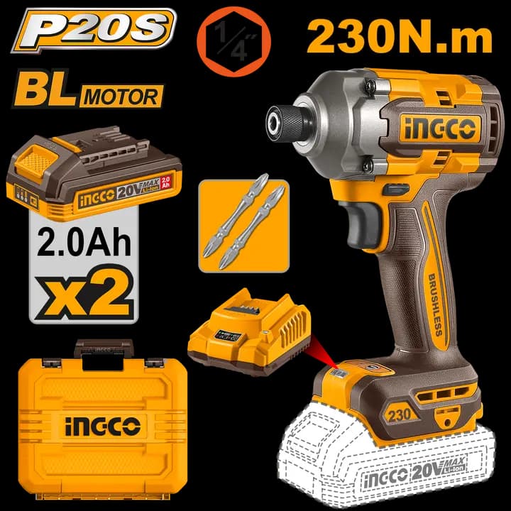 Cordless impact driver