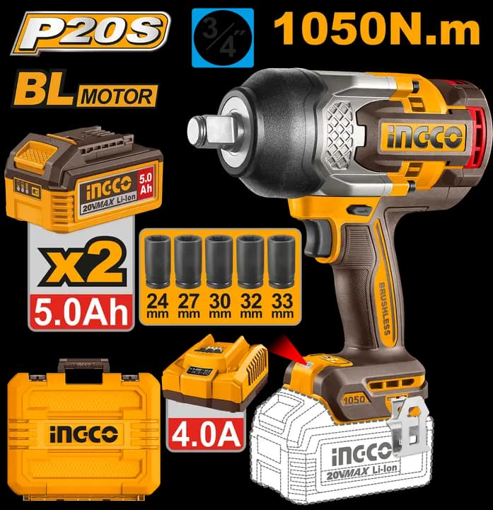 Cordless impact wrench
