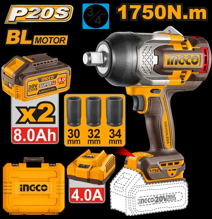 Cordless impact wrench