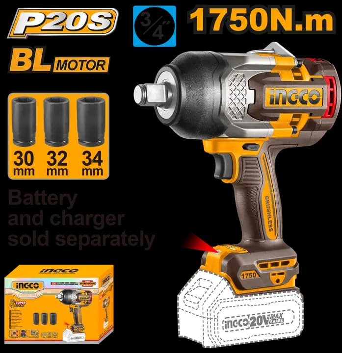 Cordless impact wrench
