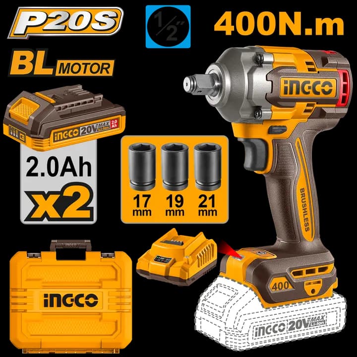 Cordless impact wrench
