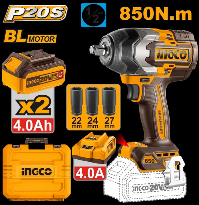 Cordless impact wrench