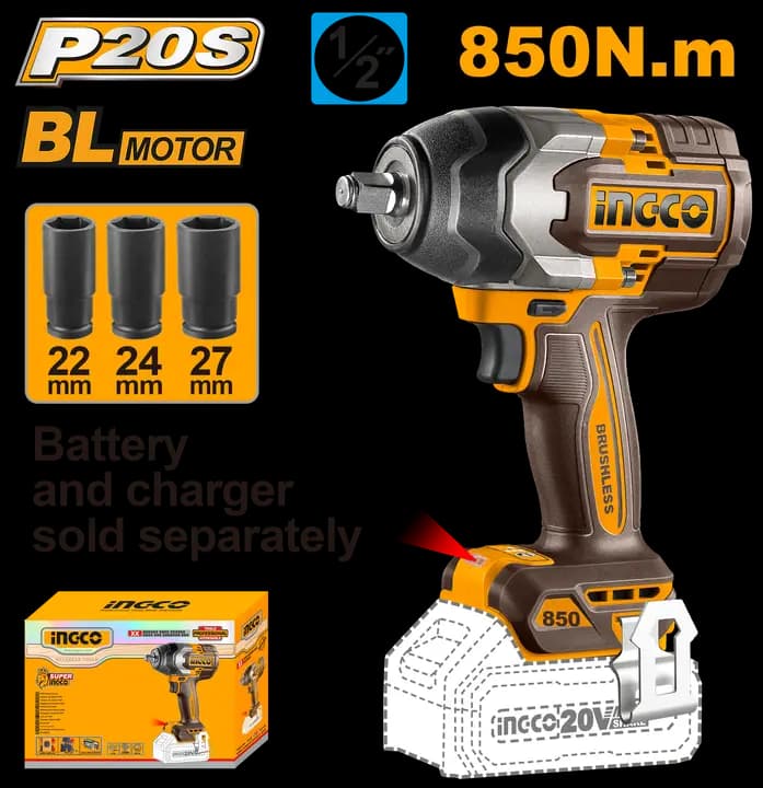 Cordless impact wrench