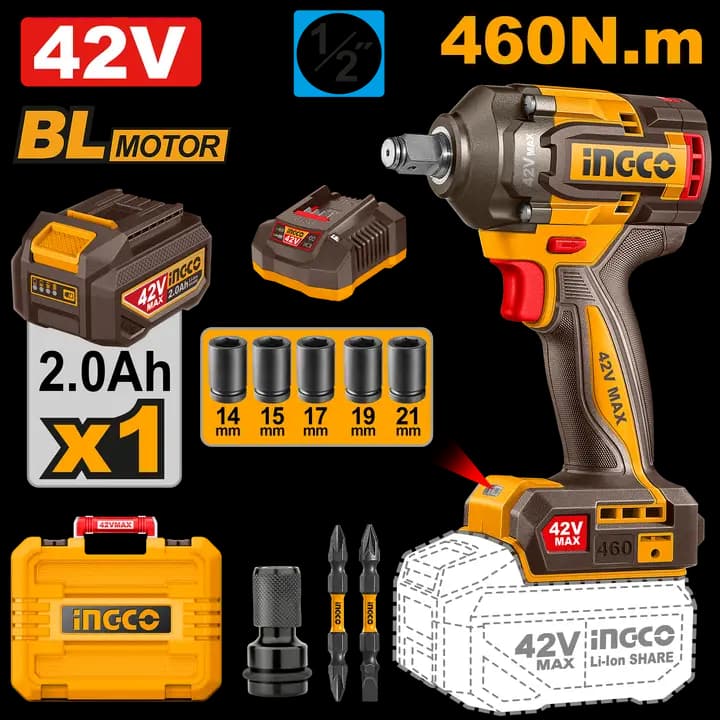 Cordless impact wrench