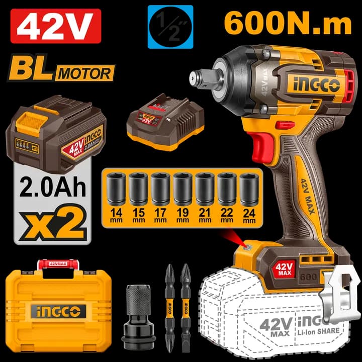 Cordless impact wrench
