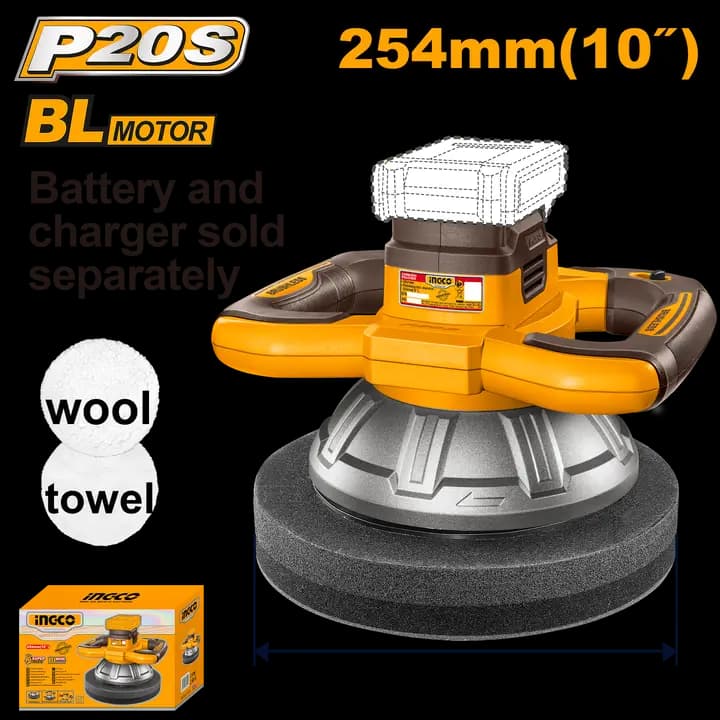 Cordless polisher