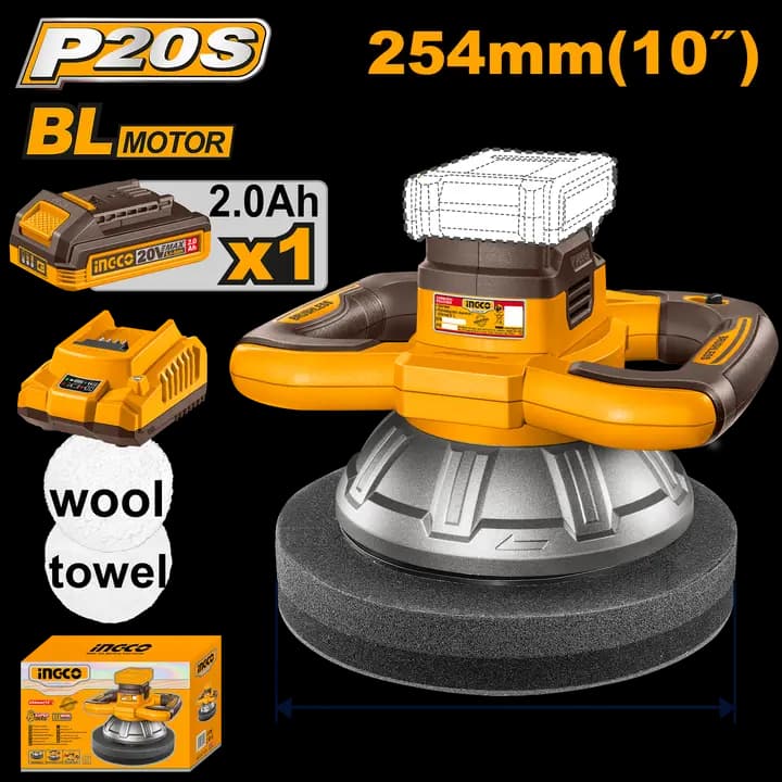 Cordless polisher