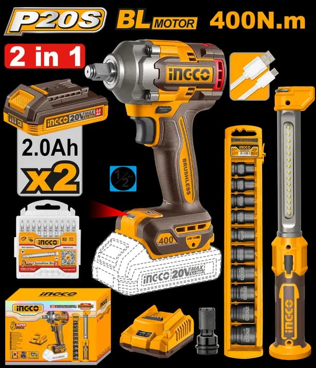Cordless 2 pcs combo kit
