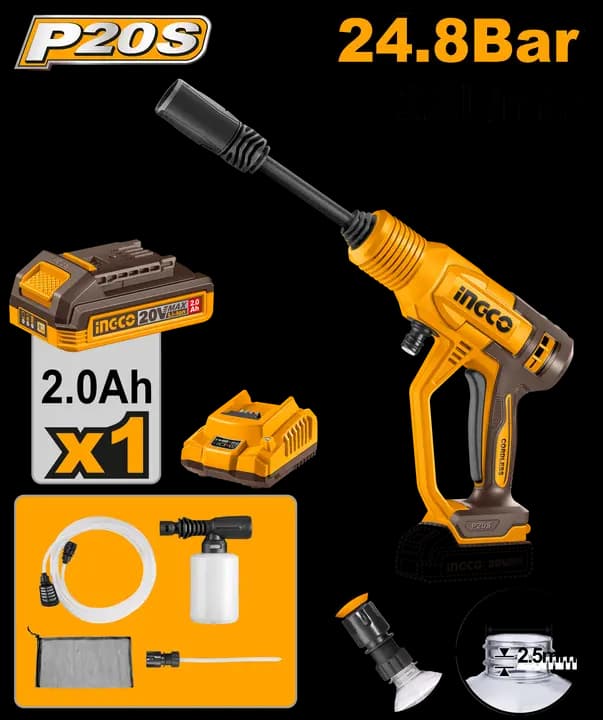 Cordless pressure washer