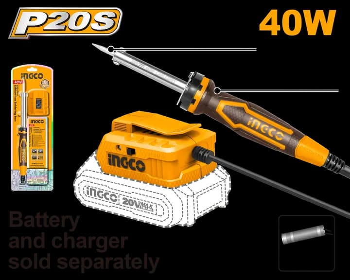 Cordless soldering iron