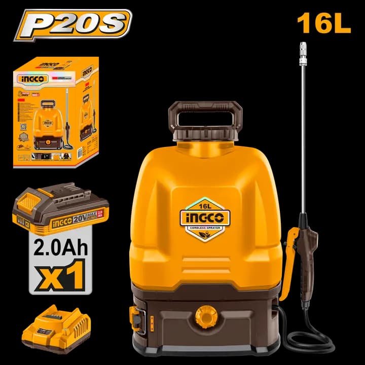 Cordless sprayer