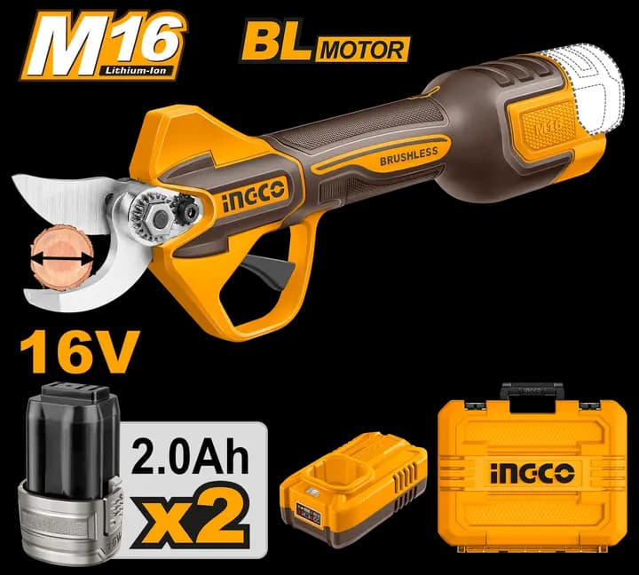Cordless gauge straight shear