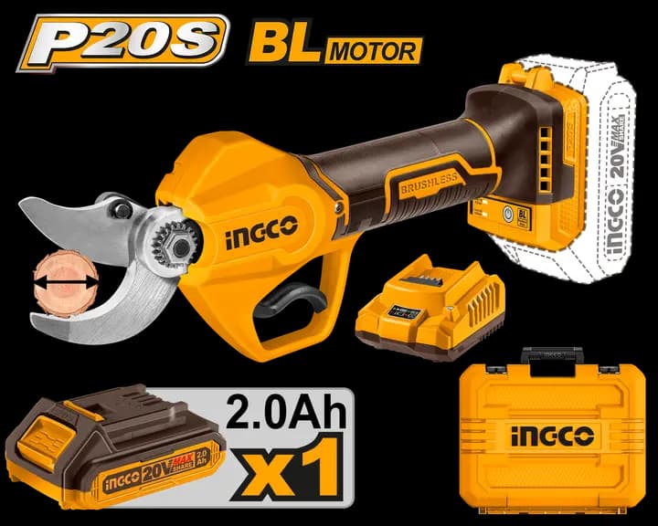 Cordless gauge straight shear