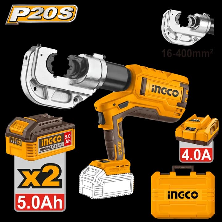 Cordless hydraulic crimping tool