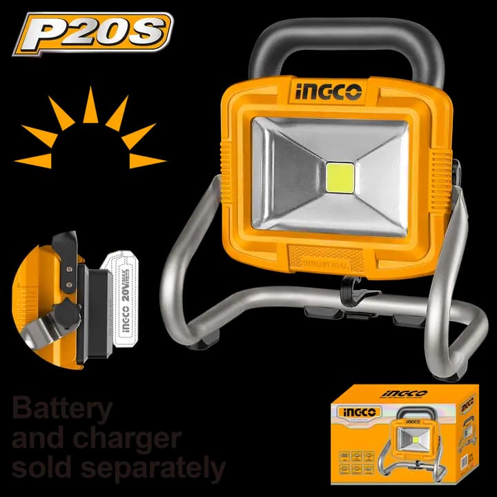 Cordless portable lamp