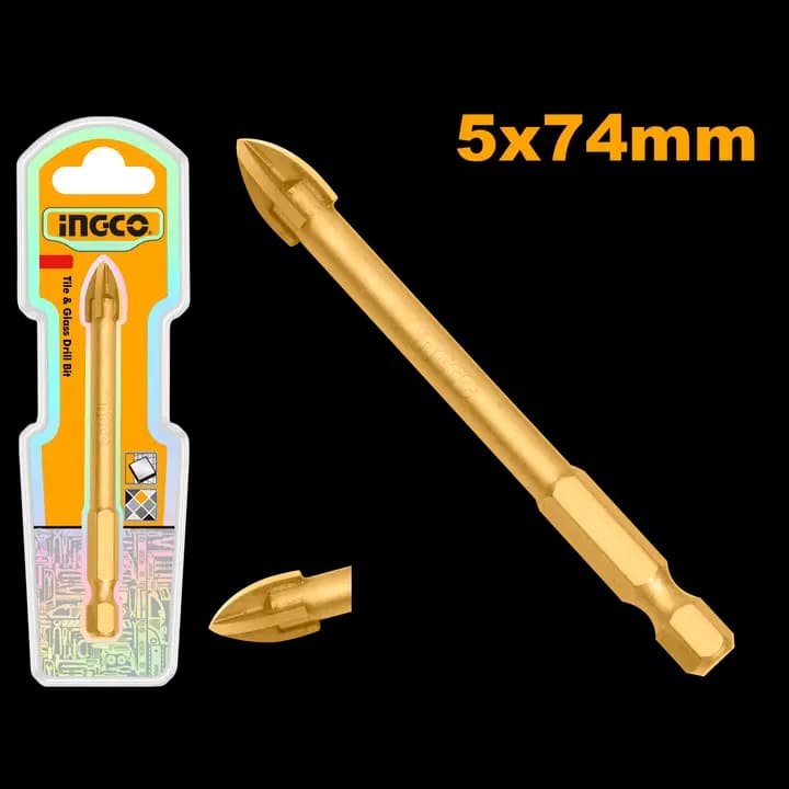 Tile and glass drill bit