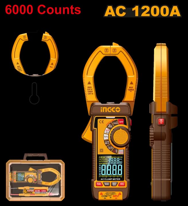 Digital AC clamp meter