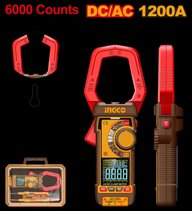 DC/AC clamp meter