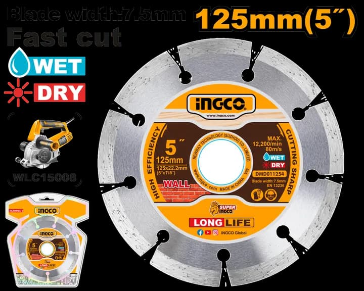 Dry diamond disc