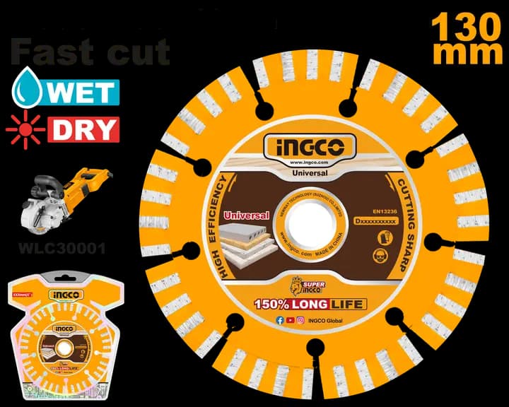 Dry diamond disc