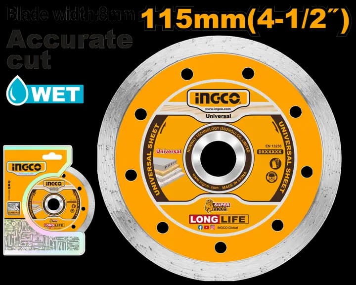Wet diamond disc