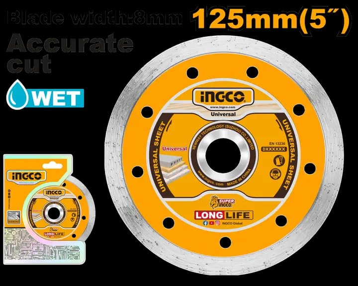 Wet diamond disc