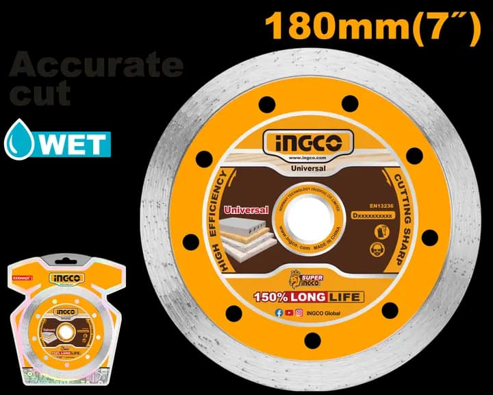 Wet diamond disc